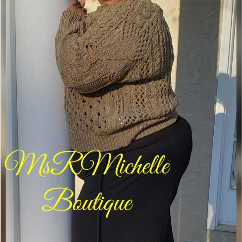 Distressed Sweater - Picture 2 of 3
